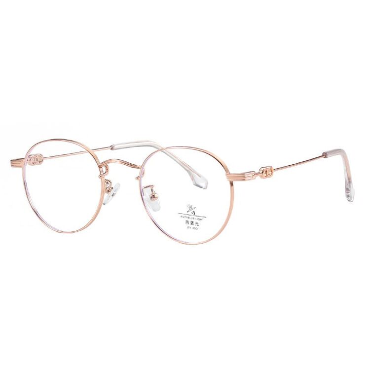 Metal frame with Blue Ray Cut protection lenses MAMO 8680