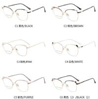 Оправа для очков комбинированная (металл + TR90) с защитой от синего света, с флексом FA87167