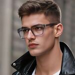 Plastic TR90 frame for glasses with UV and Blue Ray Cut protection More LS109