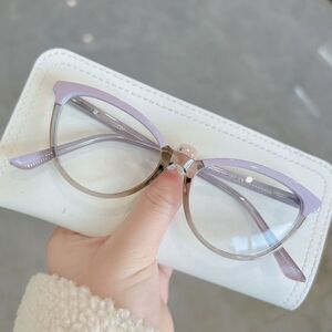 Оправа комбинированная (металл + TR90) с линзами Blue Ray Cut и флексами MAMO QQ7022