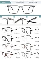 Plastic TR90 frame for men with spring hinges SY2205-DA