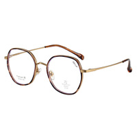 Оправа сверхлёгкая титановая + пластик с линзами с защитой от синего цвета TR90 MAMO T22505