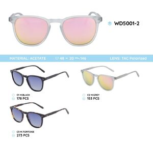 Sunglasses polarized acetate frames WD5001-2