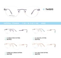 Оправа металлическая безободковая титановая TW3013