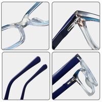 TR90 plastic frame or glasses with blue light protection, with spring hinges FA87294
