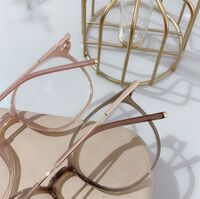 Hybrid frame, metal + TR90, with Blue Block coating SANTA 01243