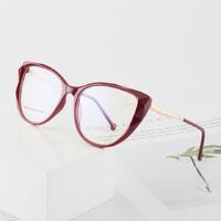 TR90 plastic frame or glasses with blue light protection, with spring hinges FA87053