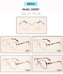 Оправа для очков металлическая мужская 260007 (товар в наличии)