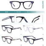 Plastic frames for glasses, acetate material Big City M1108