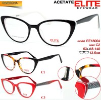 Plastic frames for glasses acetate material ELITE EE18004