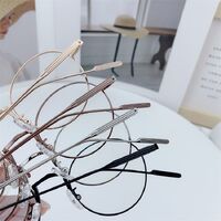 Оправа металлическая, линзы с Blue Block покрытием SANTA 01131