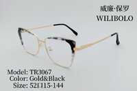 Metal + TR90 ultrathin women's frames with spring hinges Wilibolo TR3067