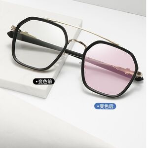 TR90 plastic photochromic glasses with blue light and UV protection 9734-GT