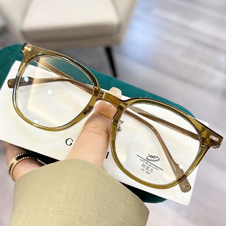 TR90 glasses, with case, with Blue ray cut protection KY1179