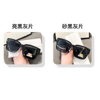 Polarized plastic sunglasses, with case KY901-3