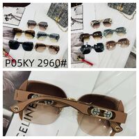 Polarized metal + TR90 sunglasses P05KY 2960