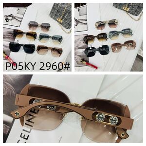 Polarized metal + TR90 sunglasses P05KY 2960