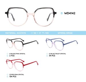 Plastic frames for glasses acetate material WD4142