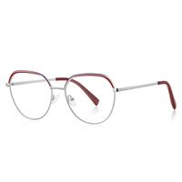 Оправа металлическая с линзами блю-блокерами MORE 3098