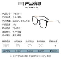 TR90 plastic frame or glasses with blue light protection, with spring hinges FA87054