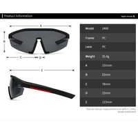 Пластиковые солнцезащитные очки в стиле ретро Elit 2466-EL