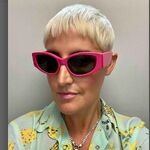 Пластиковые женские солнцезащитные очки в форме кошачий глаз Elit 9181-EL