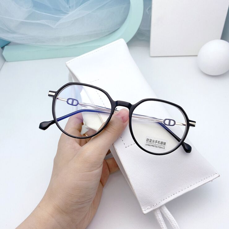 Оправа комбинированная с линзами Blue Ray Cut MAMO TR2058