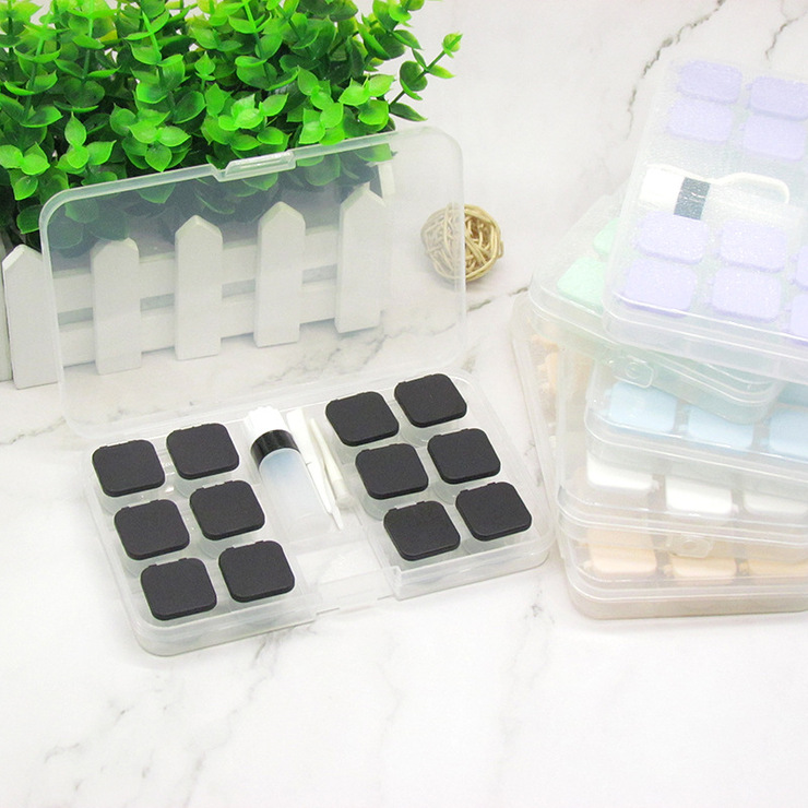 Mini set with contact lens cases XF1005, 6pcs