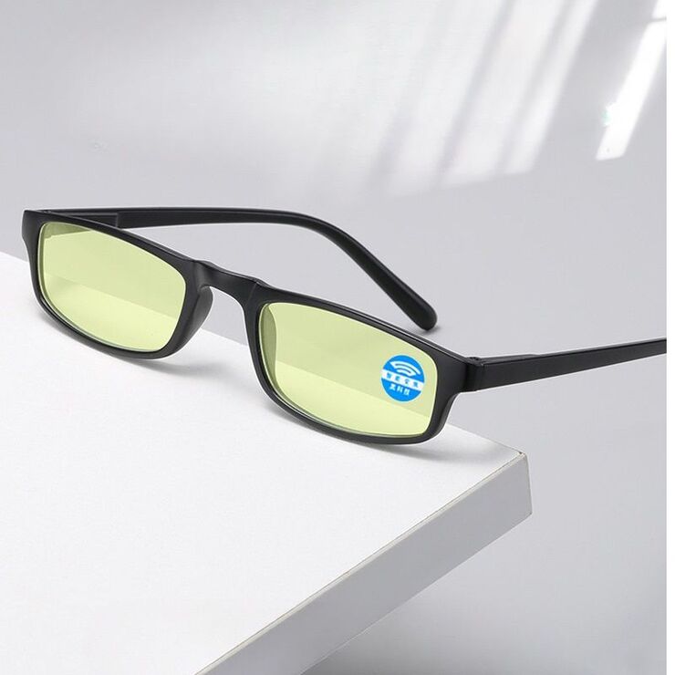 Очки пластиковые для чтения, с защитой Blue ray cut и флексом, автоматические диоптрии +1.00-6.00, РМЦ=62-64, KY2110变焦老花