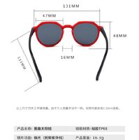 Polarized silicone sunglasses with UV400 protection for kids T111031