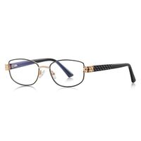 Metal + TR90 plastic Blue Blocker glasses frame for women with UV and blue light protection lenses More FCS3164