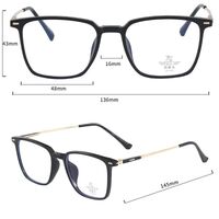 Оправа комбинированная с линзами Blue Ray Cut MAMO TR8917