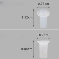 Silicone suction cup for removing contact lenses 隐形眼镜吸盘
