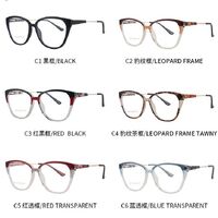 TR90 plastic frame or glasses with blue light protection, with spring hinges FA87185