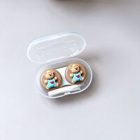 Mini soft contact lens PP-X13bagu棕熊