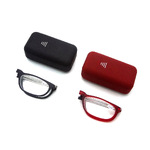Plastic reading  glasses folding with case 6015, diopters from +1,00 to +3,50 RMC=62-64