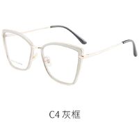 Оправа для очков комбинированная (металл + TR90) с защитой от синего света, с флексом FA87067