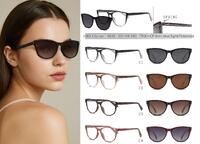 Plastic TR90+CP eyeglasses frame with blue ray cut protection, with spring hinges + sun protection polarized clip-on Leke LK8836