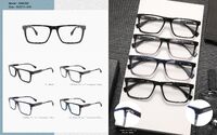 Combined plastic acetate + metal frame for men Big City MS8392