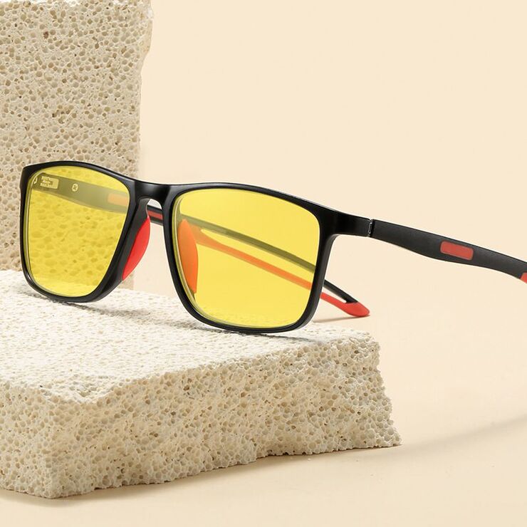 Plastic TR90 night vision sunglasses KY1118夜视