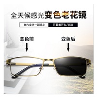 Металлические очки с защитой от синего света Blue Block с диоптриями 1911 (8068)