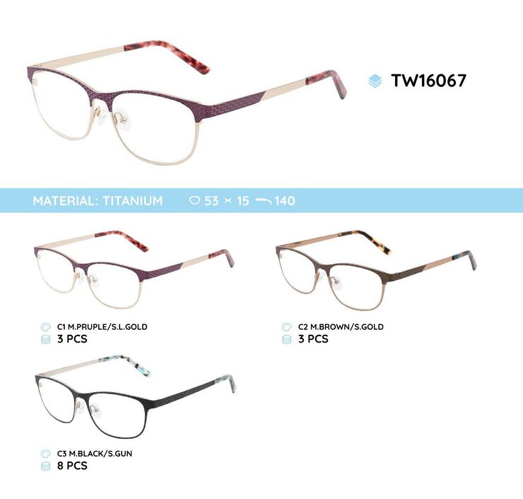 Titanium frames TW16067