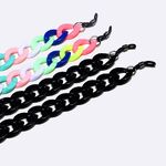 Акриловая нескользящая цепочка, набор из 2-х предметов, для очков и масок GM105