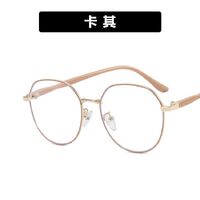 Metal glasses with blue light protection for women 5888-02144-PN
