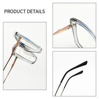 TR90 plastic frame or glasses with blue light protection, with spring hinges FA87170
