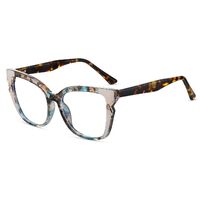 TR90 plastic frame or glasses with blue light protection, with spring hinges FA87312