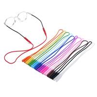 Шнурок-фиксатор для очков силиконовый 27 см, отверстие 4*7 мм