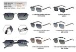 Polarized metal sunglasses for men Leke PS33497