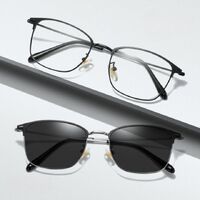 Очки фотохромные металлические с защитой от синего света L9187