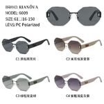 Polarized metal sunglasses Rianova R6009